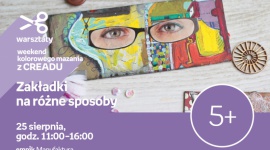 ZAKŁADKI NA RÓŻNE SPOSOBY – WARSZTATY KREATYWNE – ŁÓDŹ